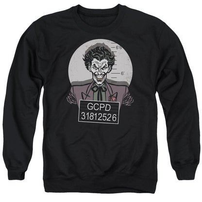 Batman Busted! Mens Crewneck Sweatshirt Black