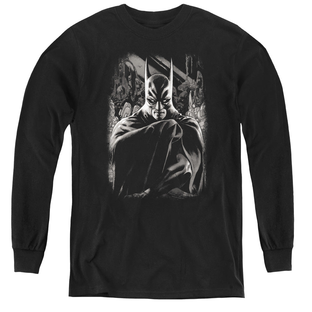 Batman Detective 821 Cover Long Sleeve Kids Youth T Shirt Black Officially Licensed