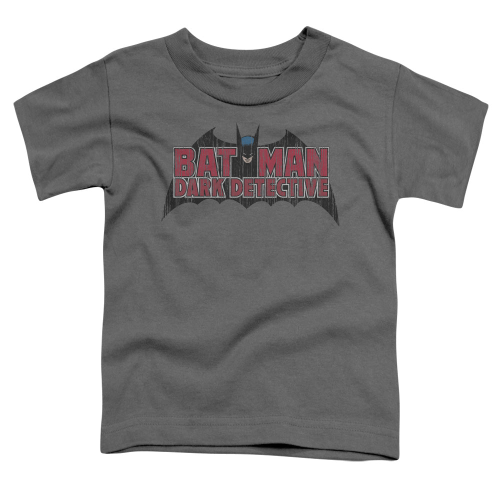 Batman Dark Detective Toddler Kids Youth T Shirt Charcoal Officially Licensed
