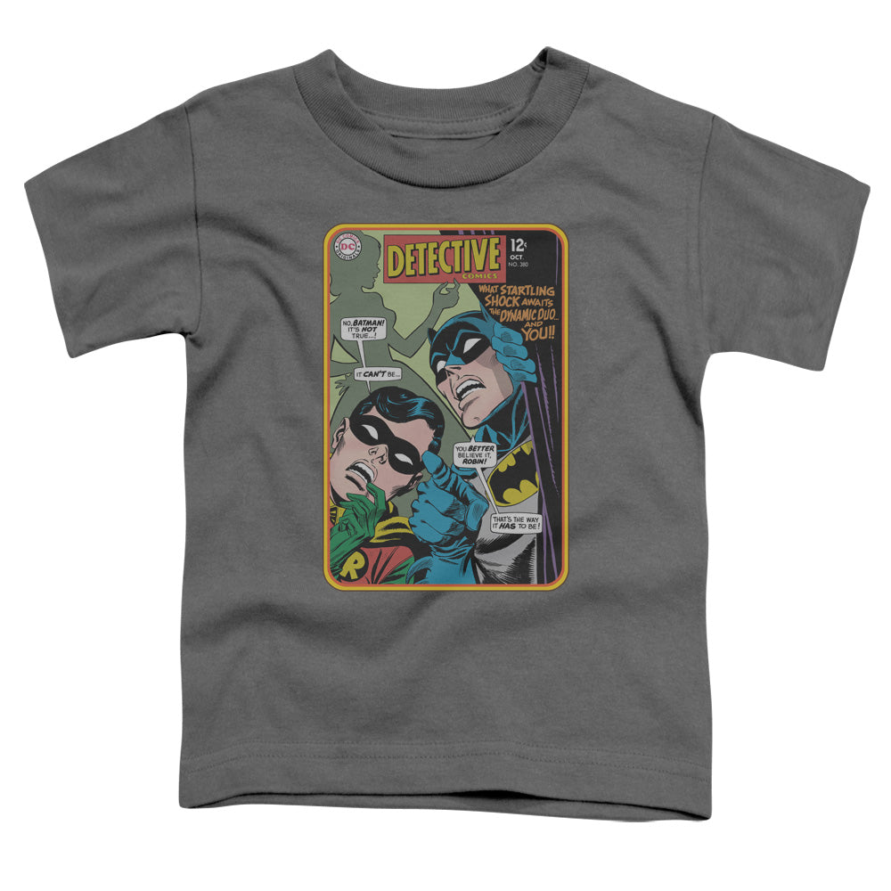 Batman Detective #380 Toddler Kids Youth T Shirt Charcoal Officially Licensed