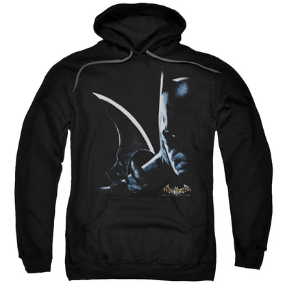 Batman Aa Arkham Batman Mens Hoodie Black Officially Licensed