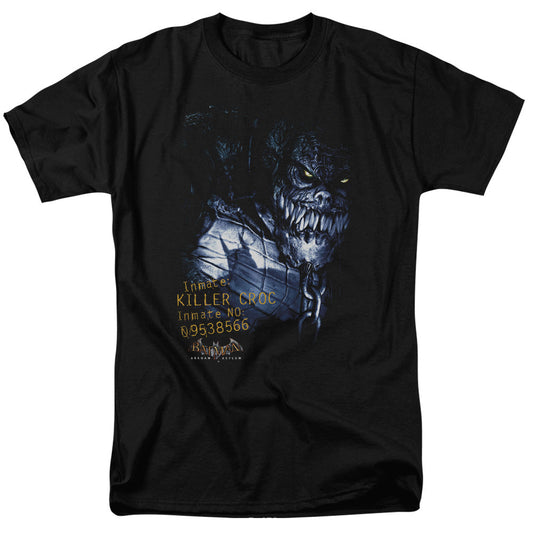 Batman Arkham Asylum Arkham Killer Croc Mens T Shirt Black Officially Licensed