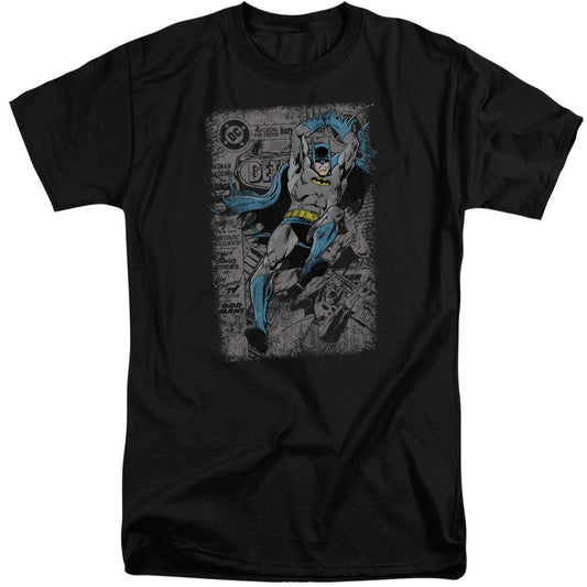 Batman Detective #487 Distress Mens Tall T Shirt Black Officially Licensed