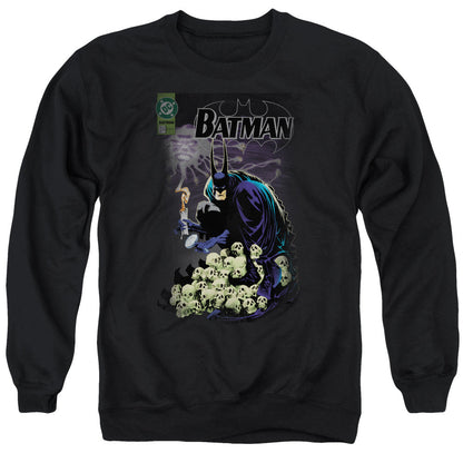 Batman Cover #516 Mens Crewneck Sweatshirt Black