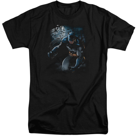 Batman Light Of The Moon Mens Tall T Shirt Black Officially Licensed
