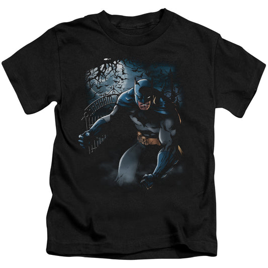 Batman Light Of The Moon Juvenile Kids Youth T Shirt Black Officially Licensed