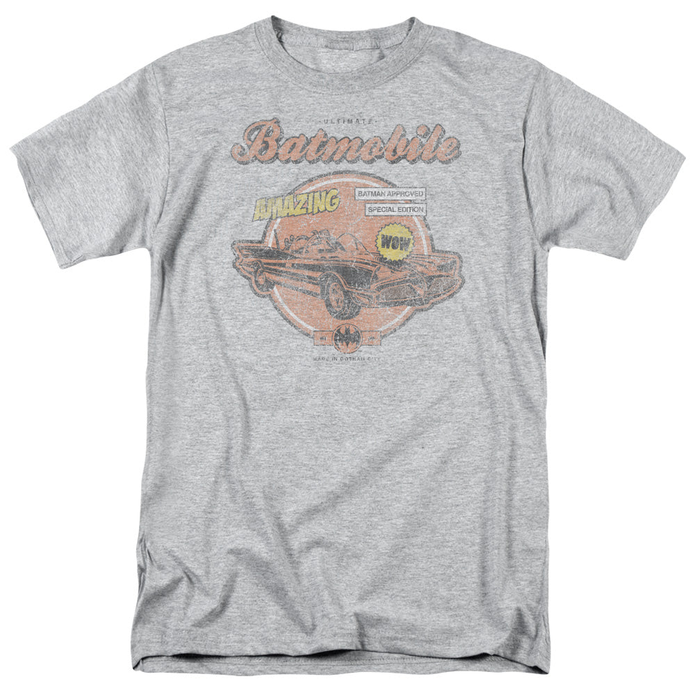 Batman Amazing Batmobile Mens T Shirt Black Officially Licensed