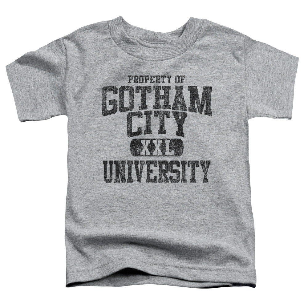Batman Property Of Gcu Toddler Kids Youth T Shirt Athletic Heather Officially Licensed