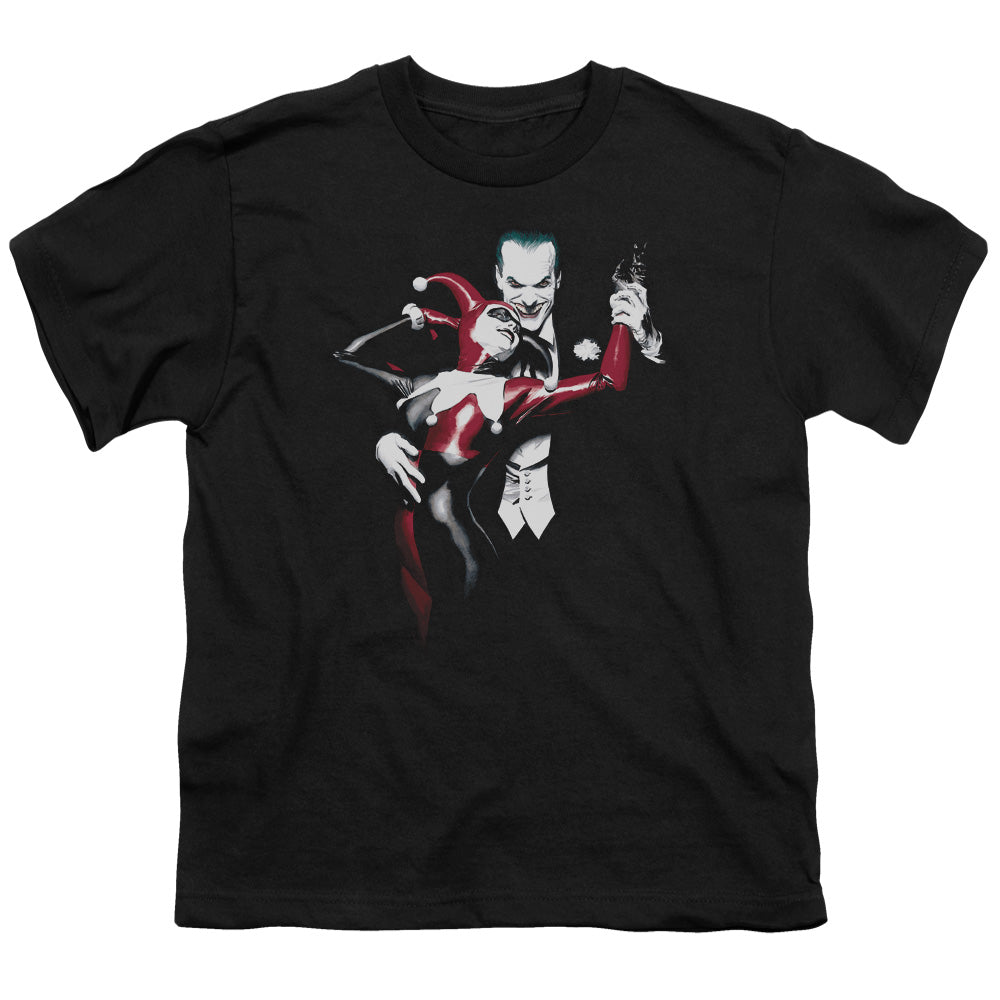 Batman Harley And Joker Kids Youth T Shirt Black Officially Licensed