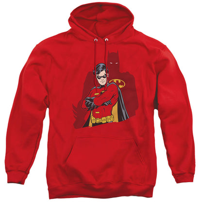 Batman Wingman Mens Hoodie Red Officially Licensed