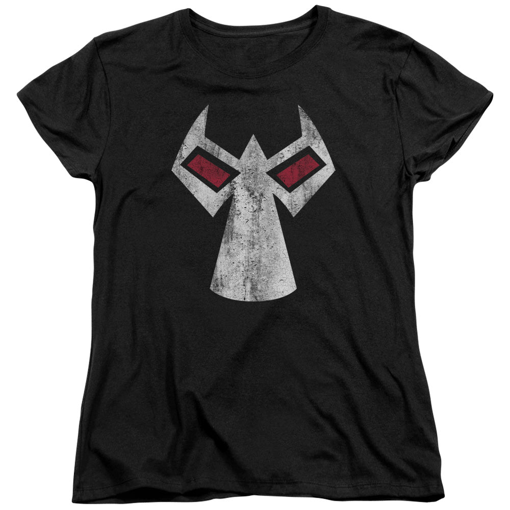 Batman Bane Mask Womens T Shirt Black Officially Licensed