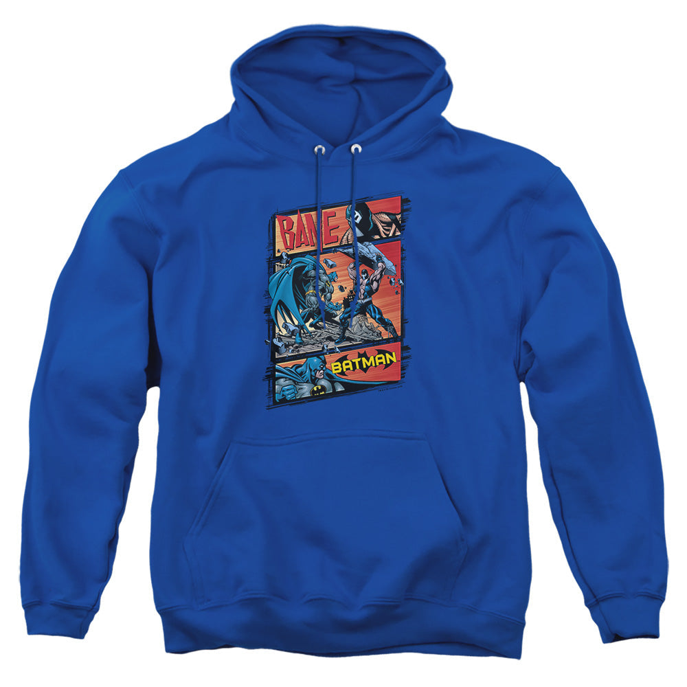 Batman Epic Battle Mens Hoodie Royal Officially Licensed