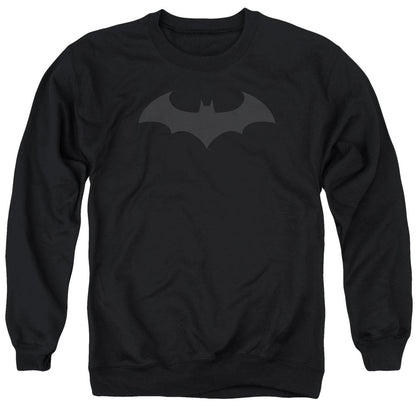 Batman Hush Logo Mens Crewneck Sweatshirt Black