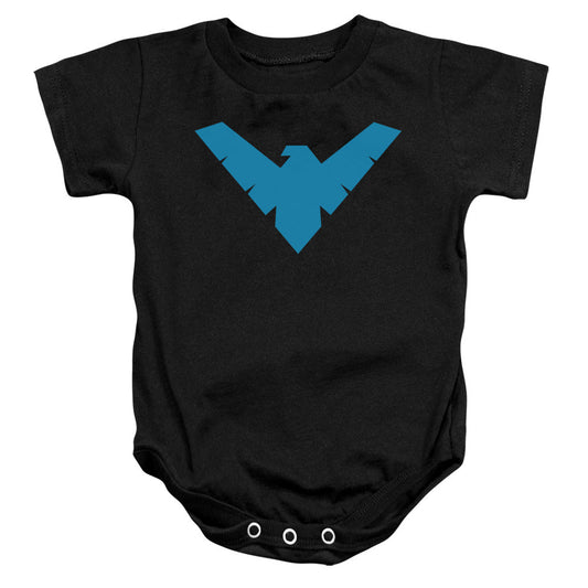 Batman Nightwing Symbol Infant Baby Snapsuit Black 24mos Officially Licensed