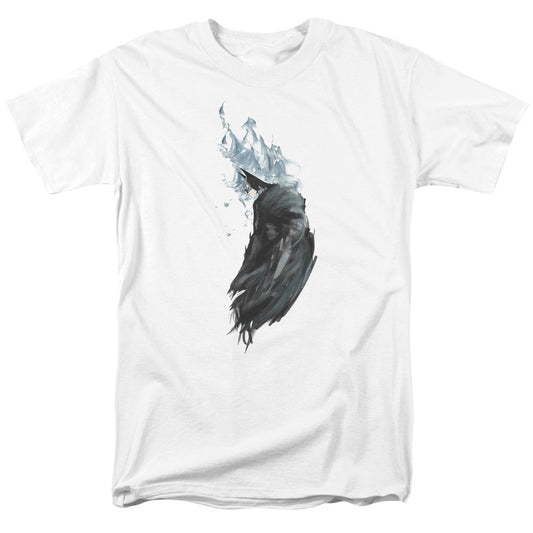 Batman Wash Mens T Shirt White Officially Licensed