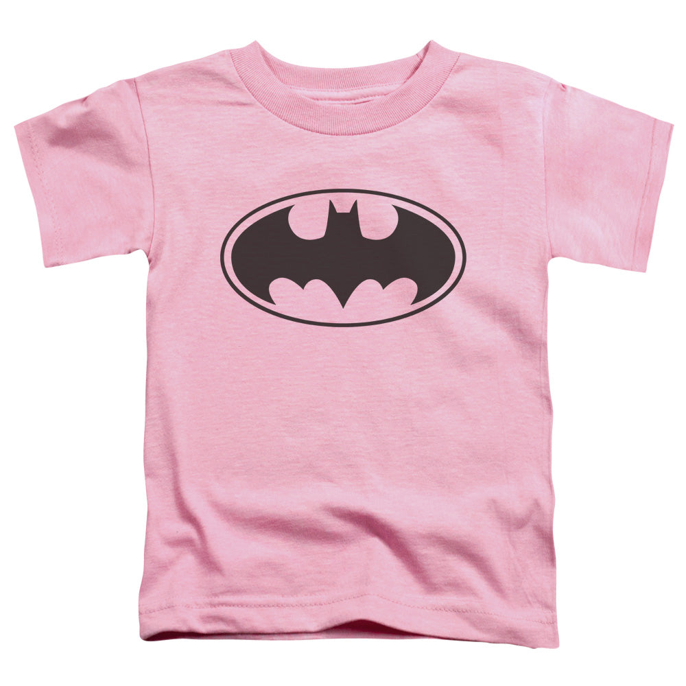 Batman Black Bat Toddler Kids Youth T Shirt Pink Officially Licensed