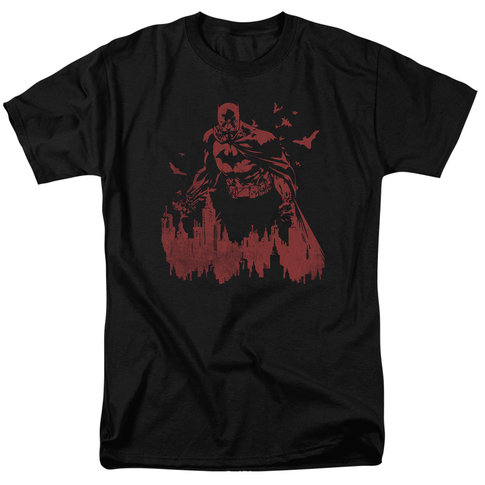 Batman Red Knight Mens T Shirt Black Officially Licensed