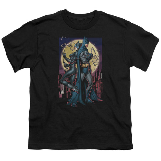 Batman Paint The Town Red Kids Youth T Shirt Black Officially Licensed