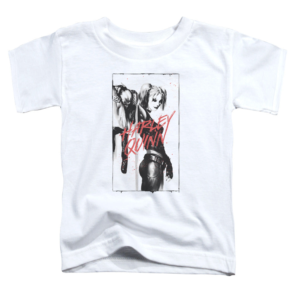 Batman Inked Quinn Toddler Kids Youth T Shirt White Officially Licensed