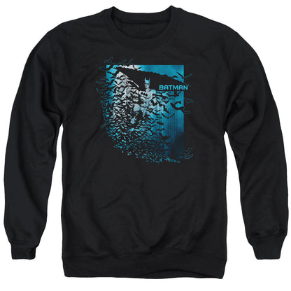 Batman Bat Among Bats Mens Crewneck Sweatshirt Black