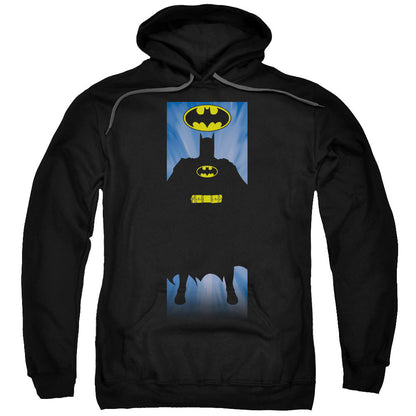 Batman Batman Block Mens Hoodie Black Officially Licensed