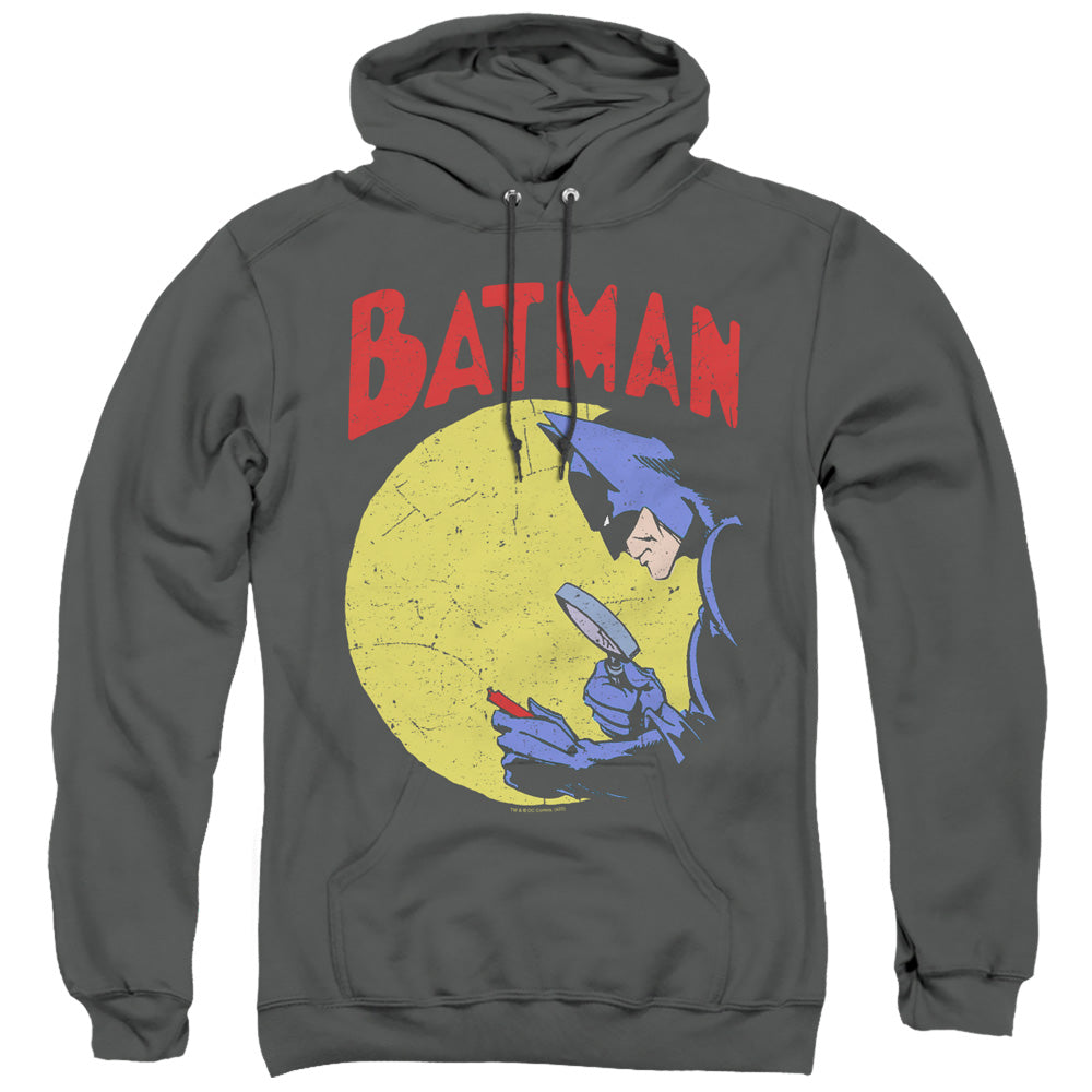 Batman Detective 75 Mens Hoodie Charcoal Officially Licensed