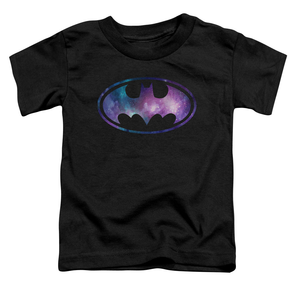 Batman Galaxy Signal Toddler Kids Youth T Shirt Black Officially Licensed