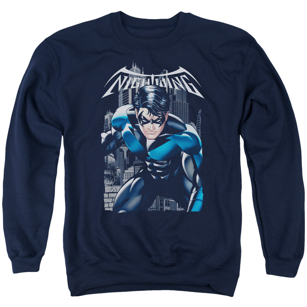 Batman A Legacy Mens Crewneck Sweatshirt Navy Blue Officially Licensed