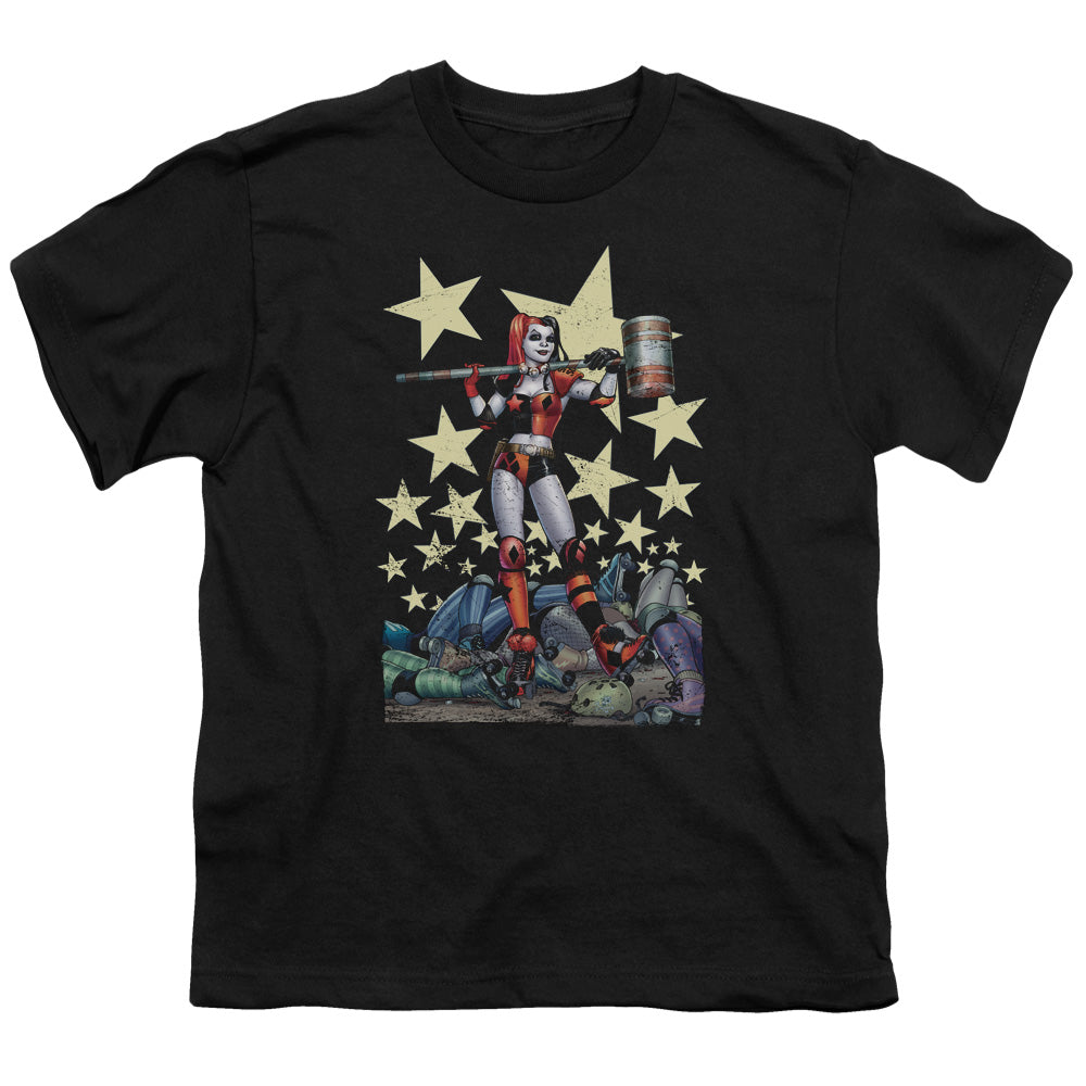 Batman Hammer Time Kids Youth T Shirt Black Officially Licensed