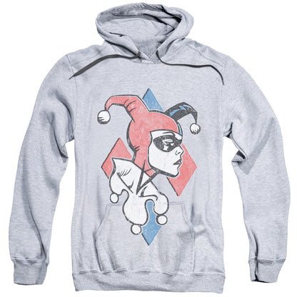 Batman Profiling Mens Hoodie Athletic Heather Officially Licensed