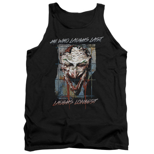 Batman Just For Laughs Mens Tank Top Shirt Black Officially Licensed