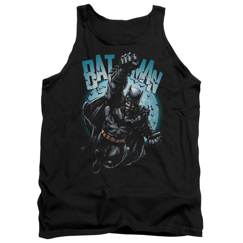 Batman Moon Knight Mens Tank Top Shirt Black Officially Licensed
