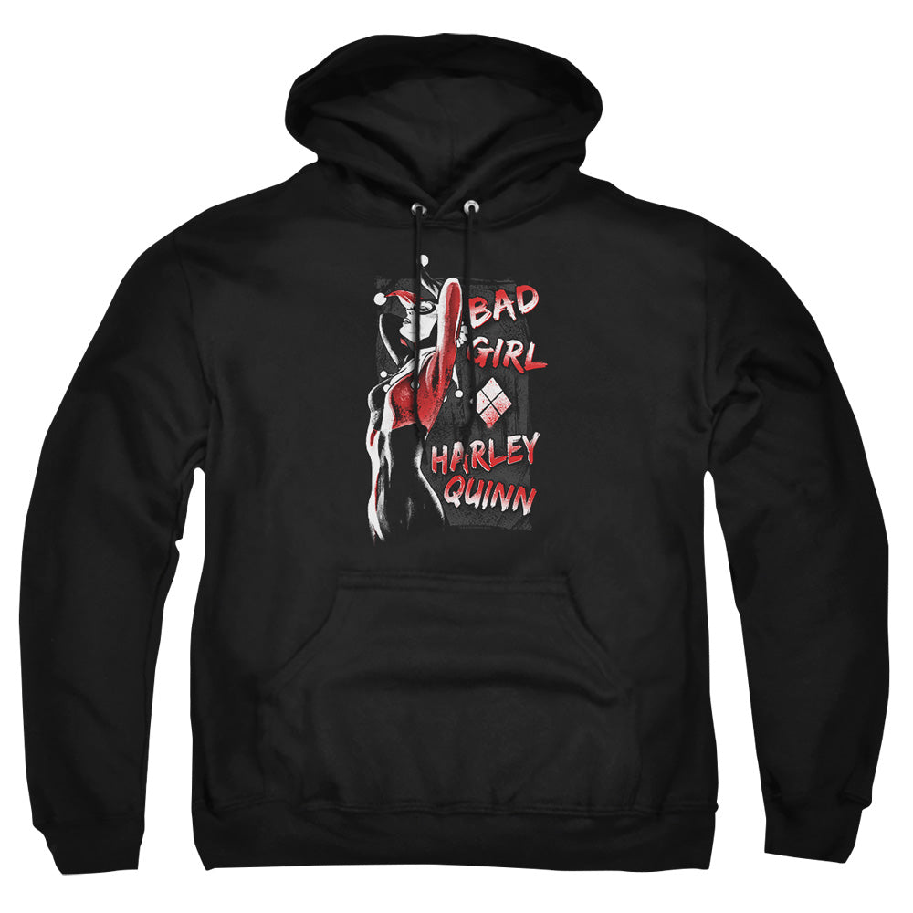 Batman Bad Girl Mens Hoodie Black Officially Licensed