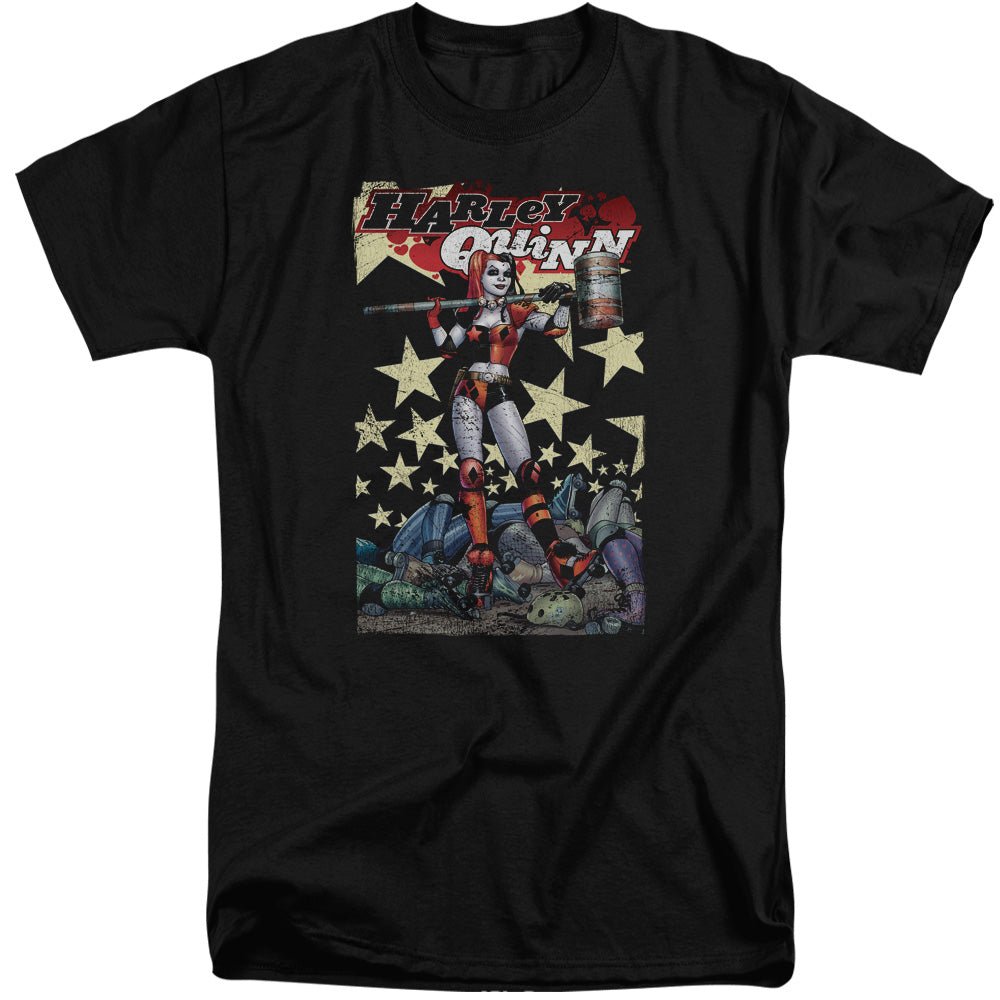 Batman Quinn One Mens Tall T Shirt Black Officially Licensed