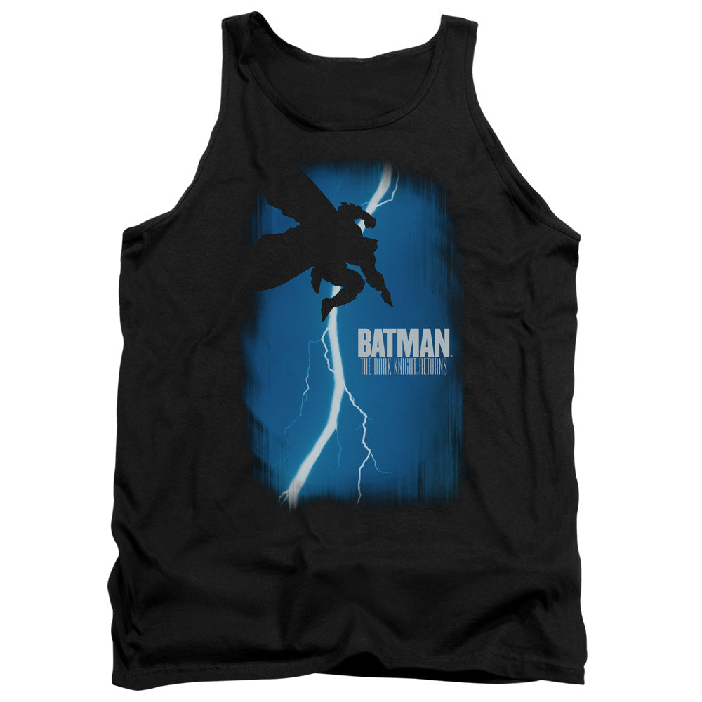 Batman Dkr Cover Mens Tank Top Shirt Black Officially Licensed