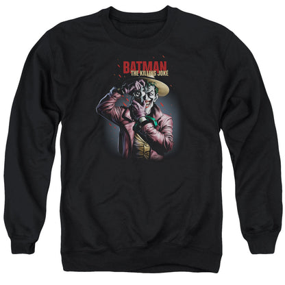 Batman Killing Joke Camera Mens Crewneck Sweatshirt Black