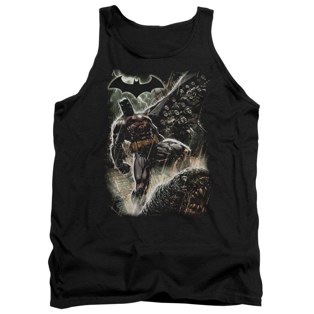 Batman Family Mens Tank Top Shirt Black Officially Licensed