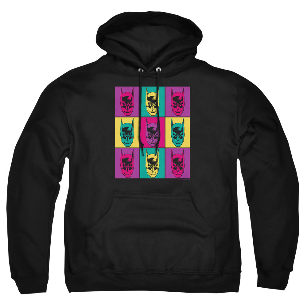 Batman Warhol Batman Mens Hoodie Black Officially Licensed