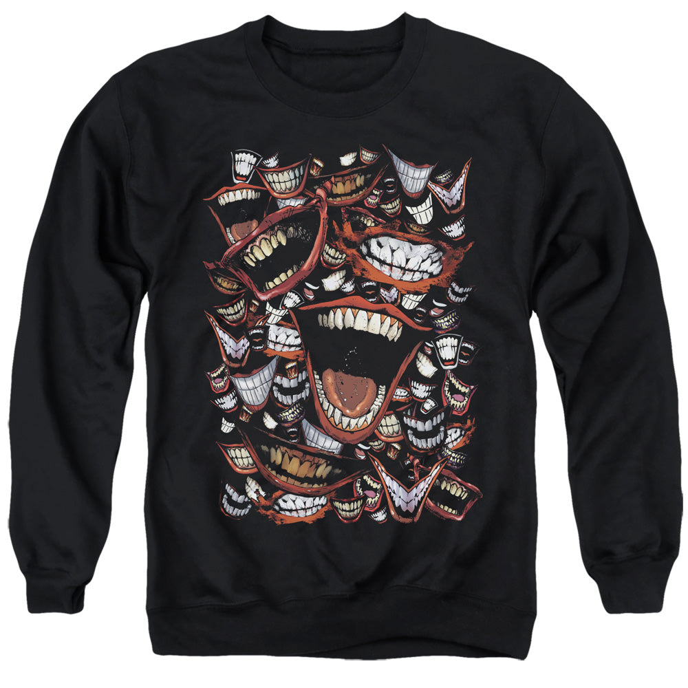 Batman Famous Wretch Mens Crewneck Sweatshirt Black