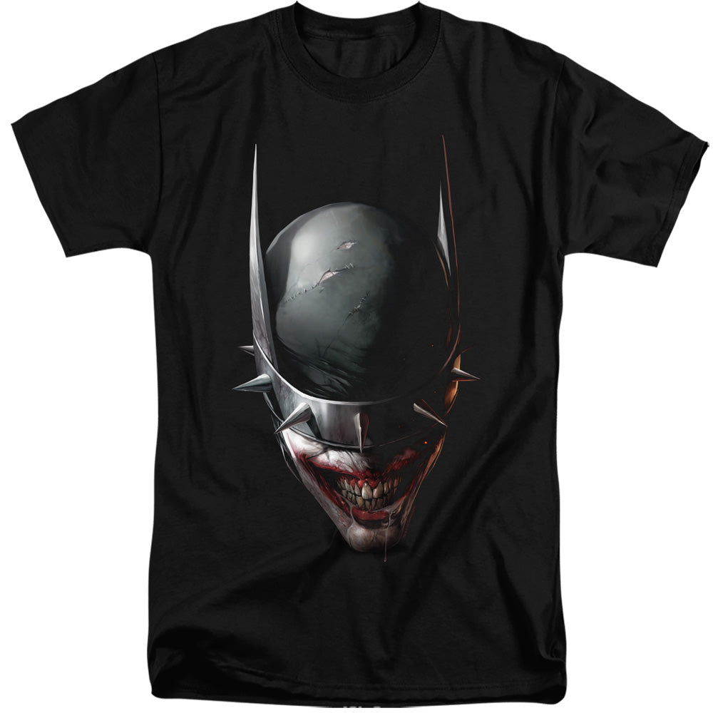 Batman Batman Who Laughs Head Mens Tall T Shirt Black Officially Licensed