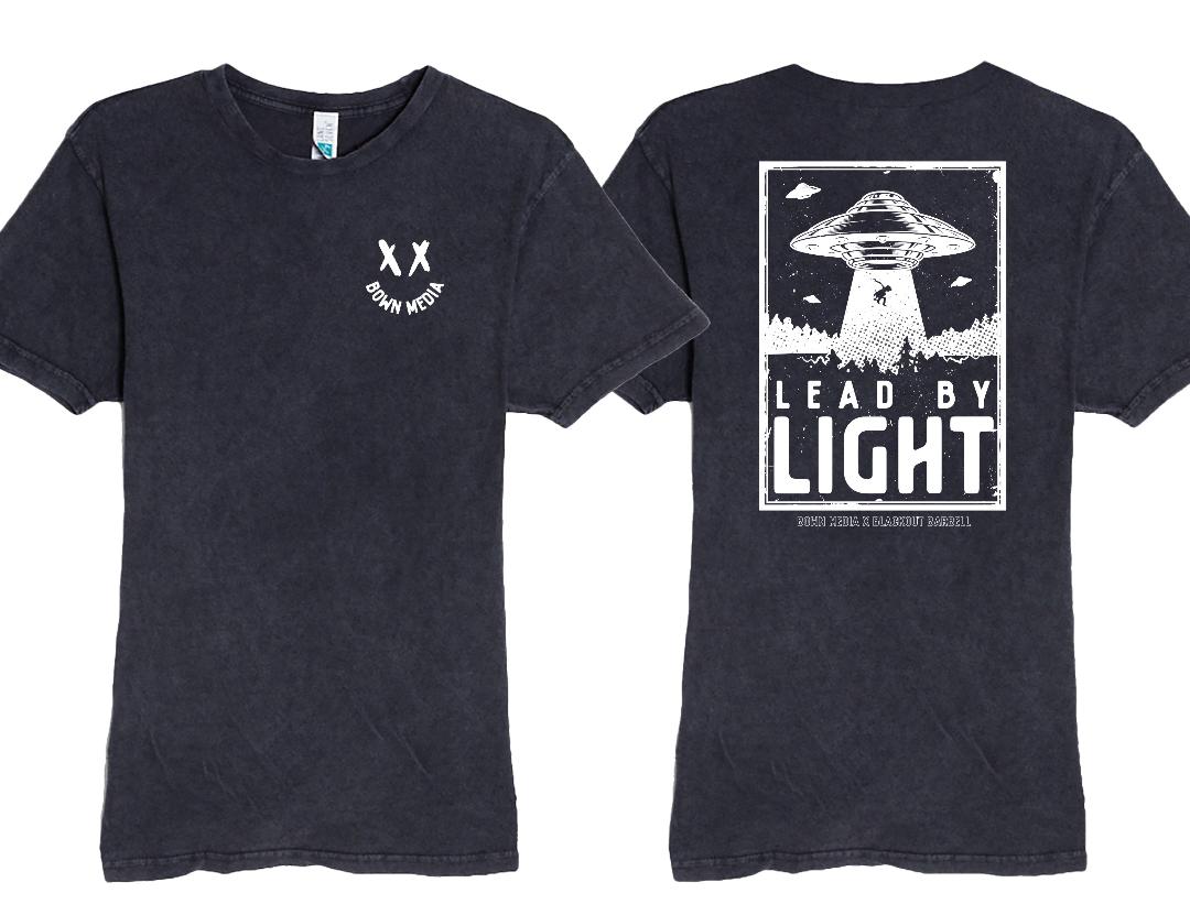 Lead By Light Tee (BOWN MEDIA x BLACKOUT) - Triathlete Store