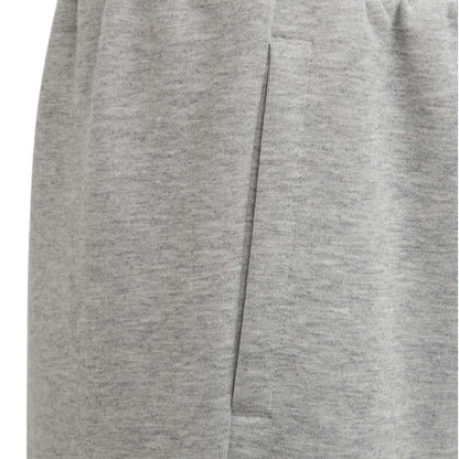 adidas Kid's Future Icons 3-Stripes Tapered-Leg Pants - MEDIUM GREY HEATHER / WHITE