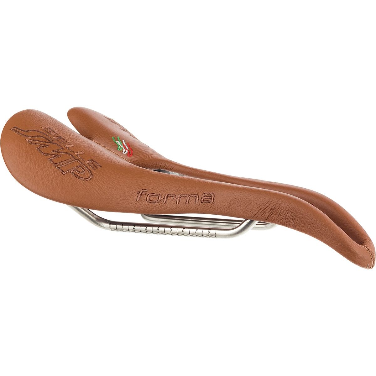 Selle SMP Forma Saddle with Steel Rails (Vintage Brown)