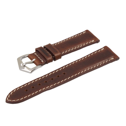 Tuscan Vintage  Brown Premium Leather Watch Strap