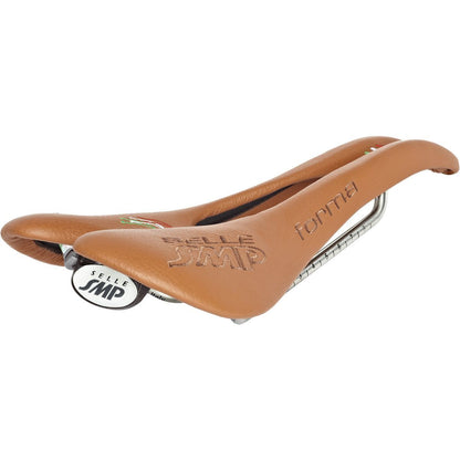 Selle SMP Forma Saddle with Steel Rails (Vintage Brown)