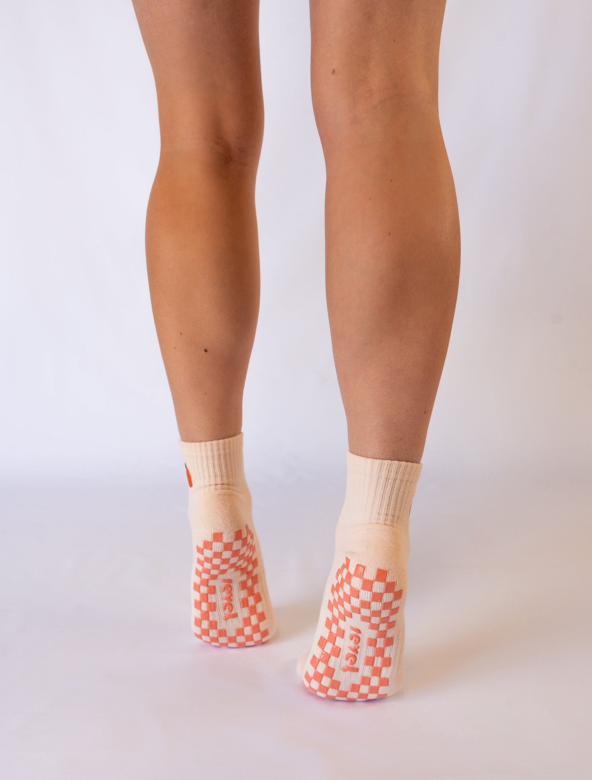 The Just Peachy Grip Sock – Triathlete Store