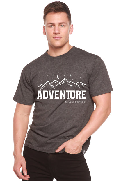 Adventure Printed Men's Bamboo Viscose/Organic Cotton Short Sleeve T-Shirt