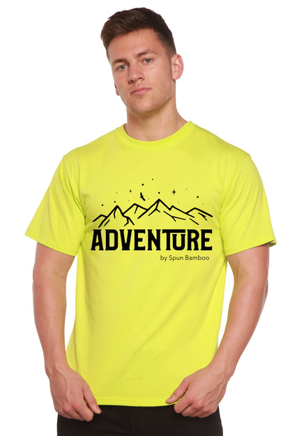 Adventure Printed Men's Bamboo Viscose/Organic Cotton Short Sleeve T-Shirt