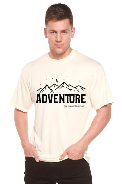 Adventure Printed Men's Bamboo Viscose/Organic Cotton Short Sleeve T-Shirt