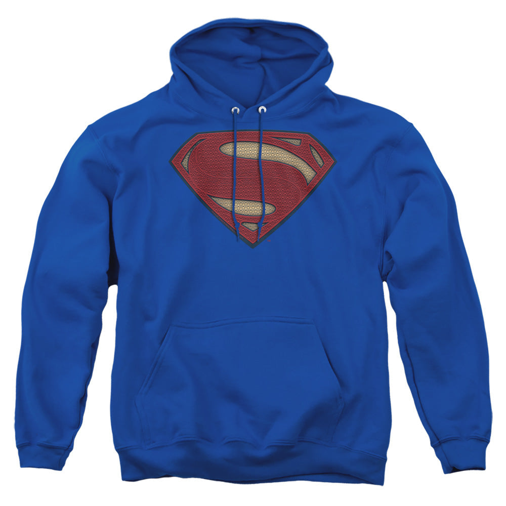 Batman V Superman Super Movie Logo Mens Hoodie Royal Officially Licensed